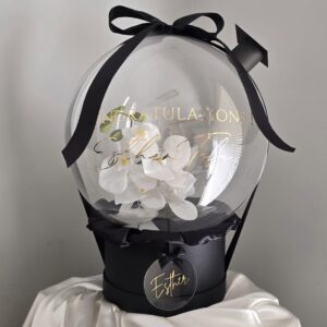 Midnight Orchid Graduation Hot Air Balloon